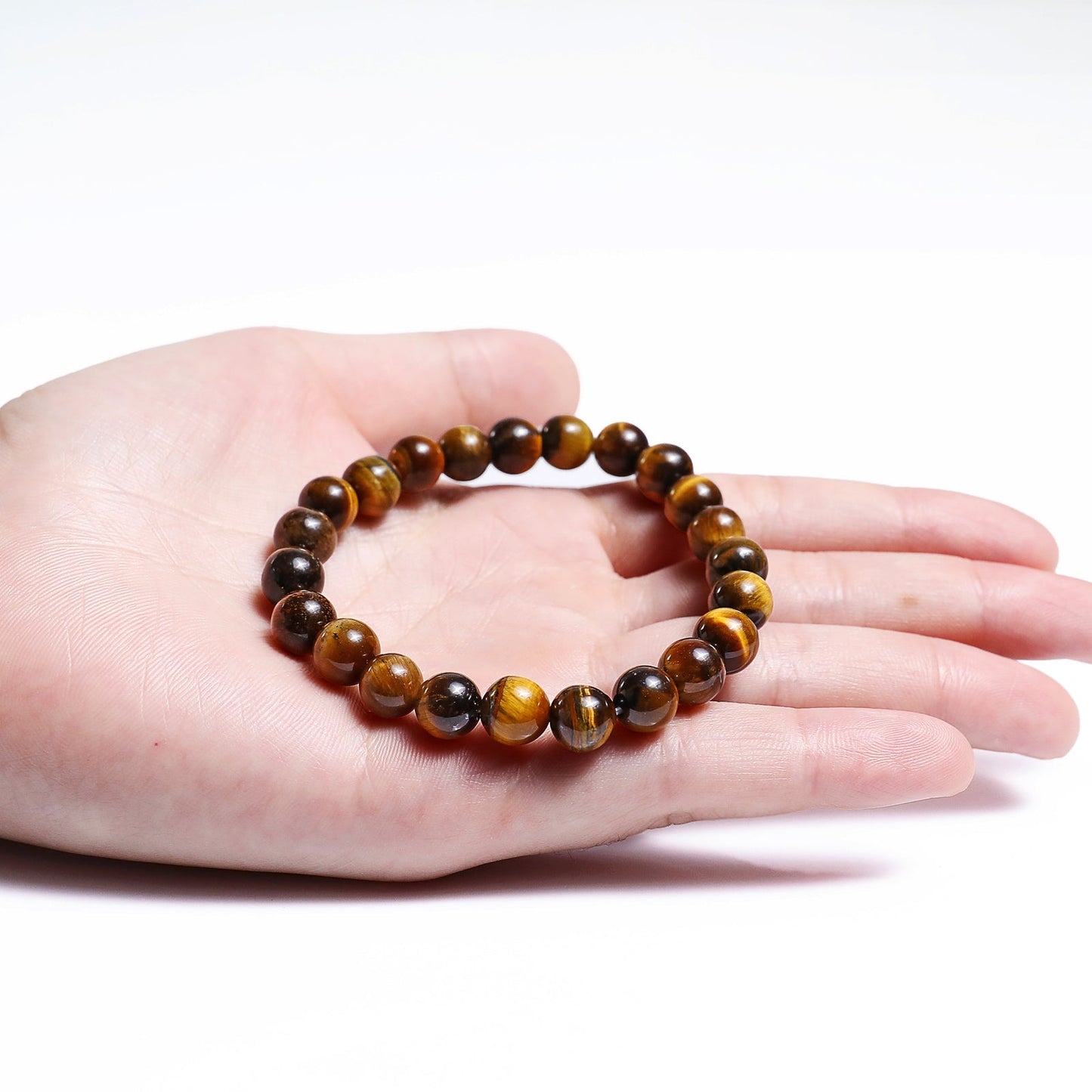 Nicedony Natural Tiger Iron Eye Healing Energy Bracelet - View 6