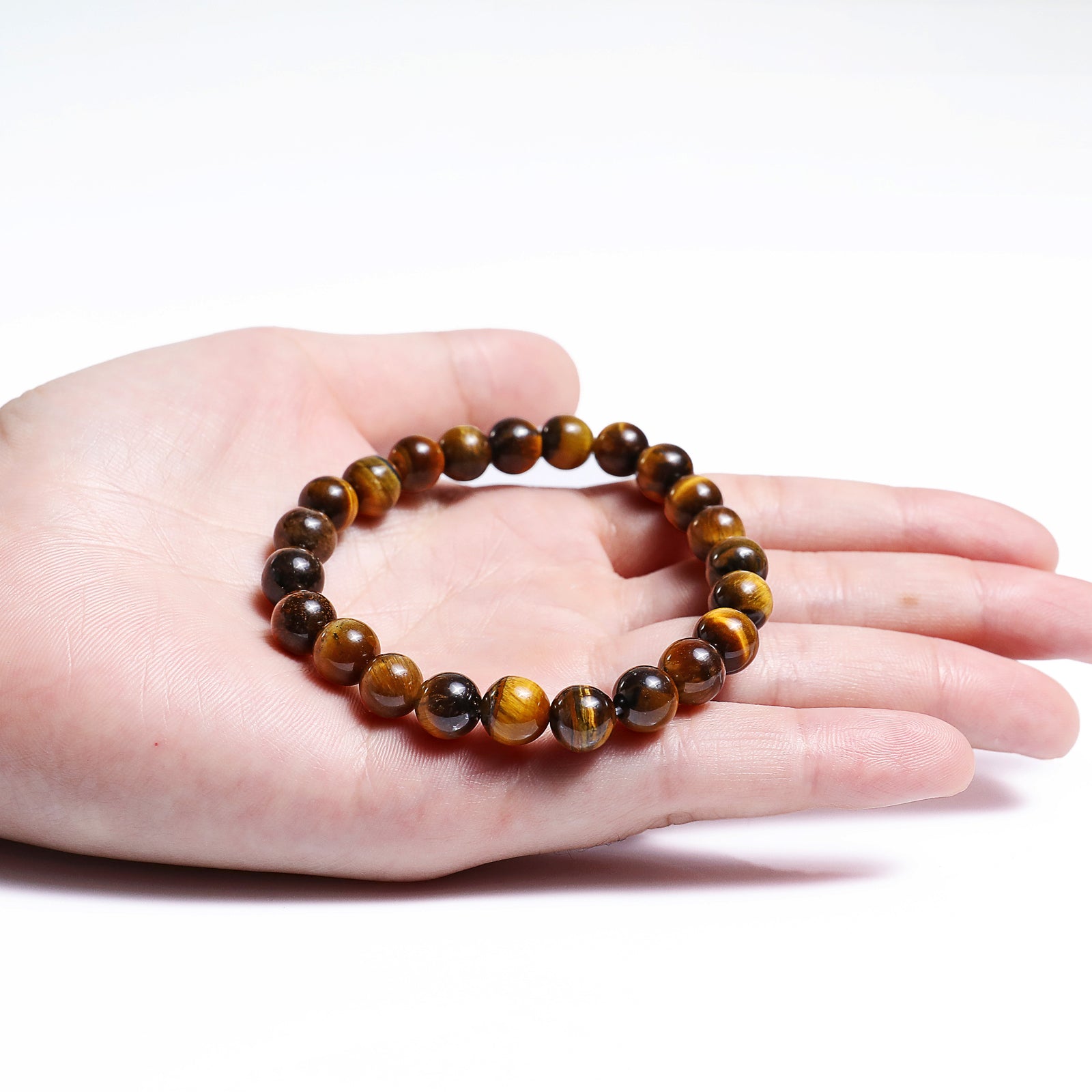 Nicedony Natural Tiger Iron Eye Healing Energy Bracelet - View 6