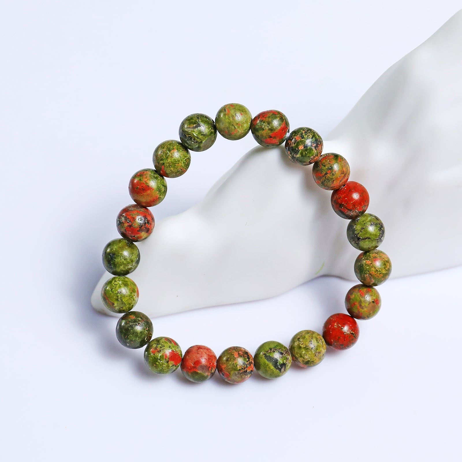 Nicedony Natural Unakite Healing Energy Bracelet - View 4