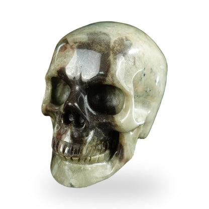 Nine Dragon Jade crystal skull 2.2" SKH20HA05 photo 8