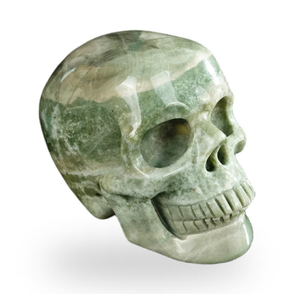 Nine Dragon Jade crystal skull 2.2" SKH20HA06 photo 3
