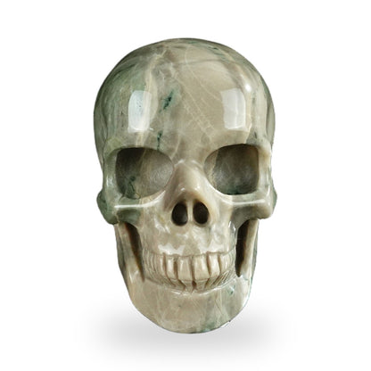 Nine Dragon Jade crystal skull 2.2" SKH20HA07 photo 1