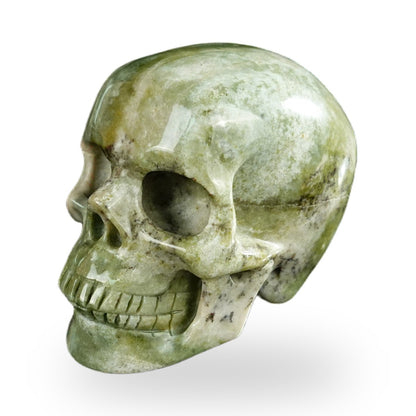 Nine Dragon Jade crystal skull 2.2" SKH20HA08 photo 7