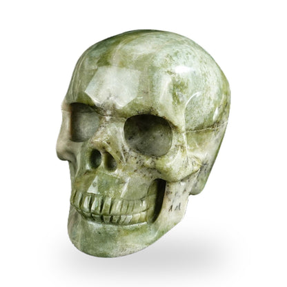 Nine Dragon Jade crystal skull 2.2" SKH20HA08 photo 8