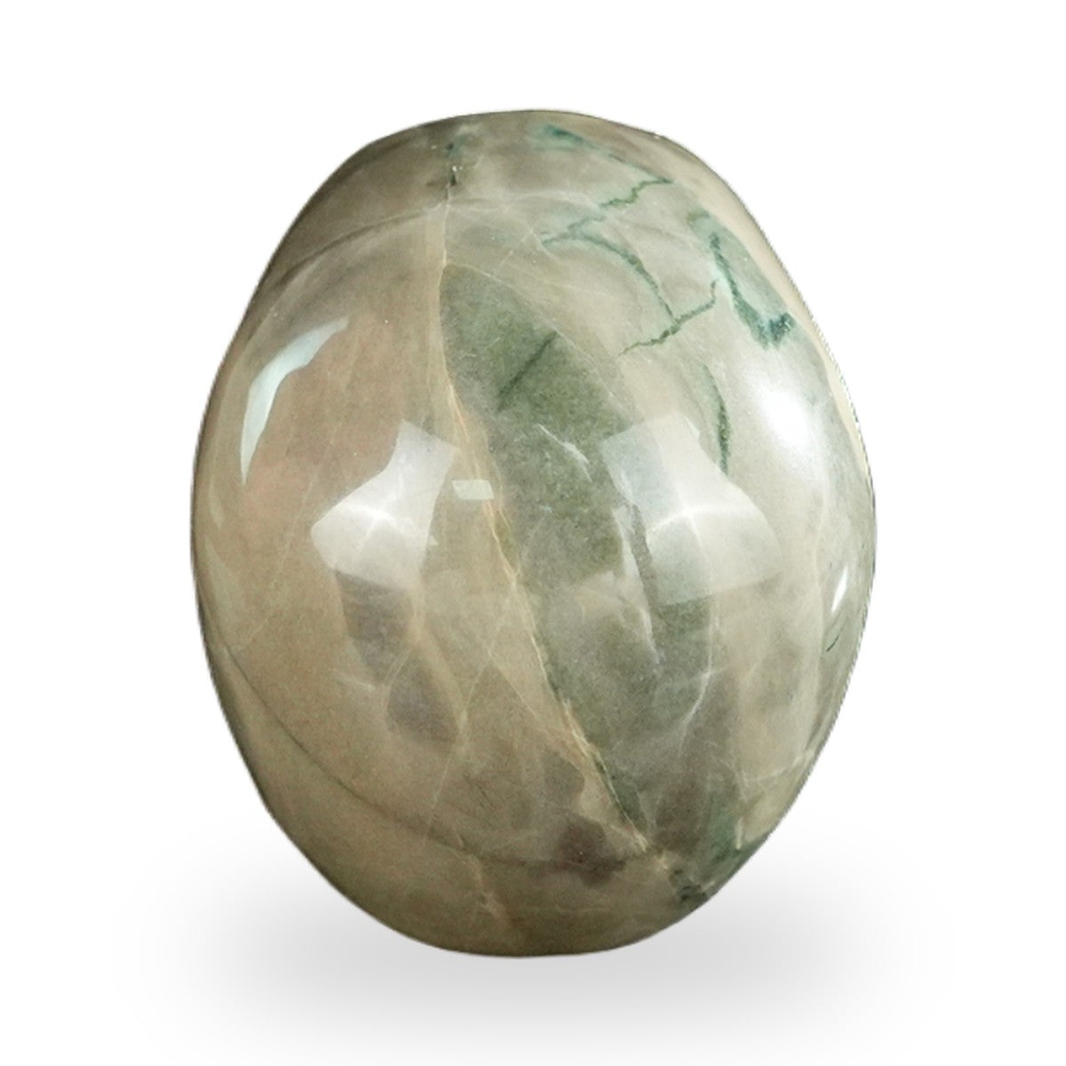Nine Dragon Jade crystal skull 2.2" SKH20HA11 photo 5