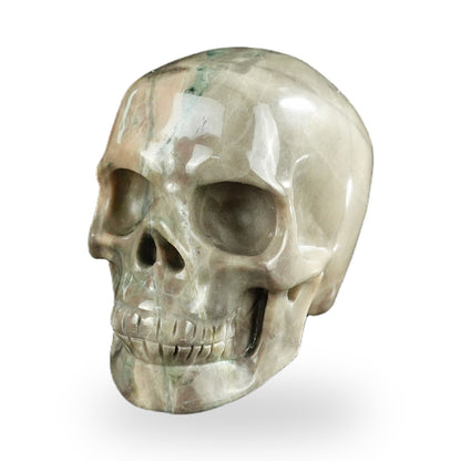 Nine Dragon Jade crystal skull 2.2" SKH20HA11 photo 8
