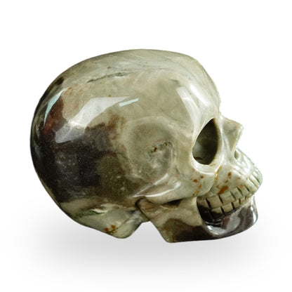 Nine Dragon Jade crystal skull 2.2" SKH20HA14 photo 4