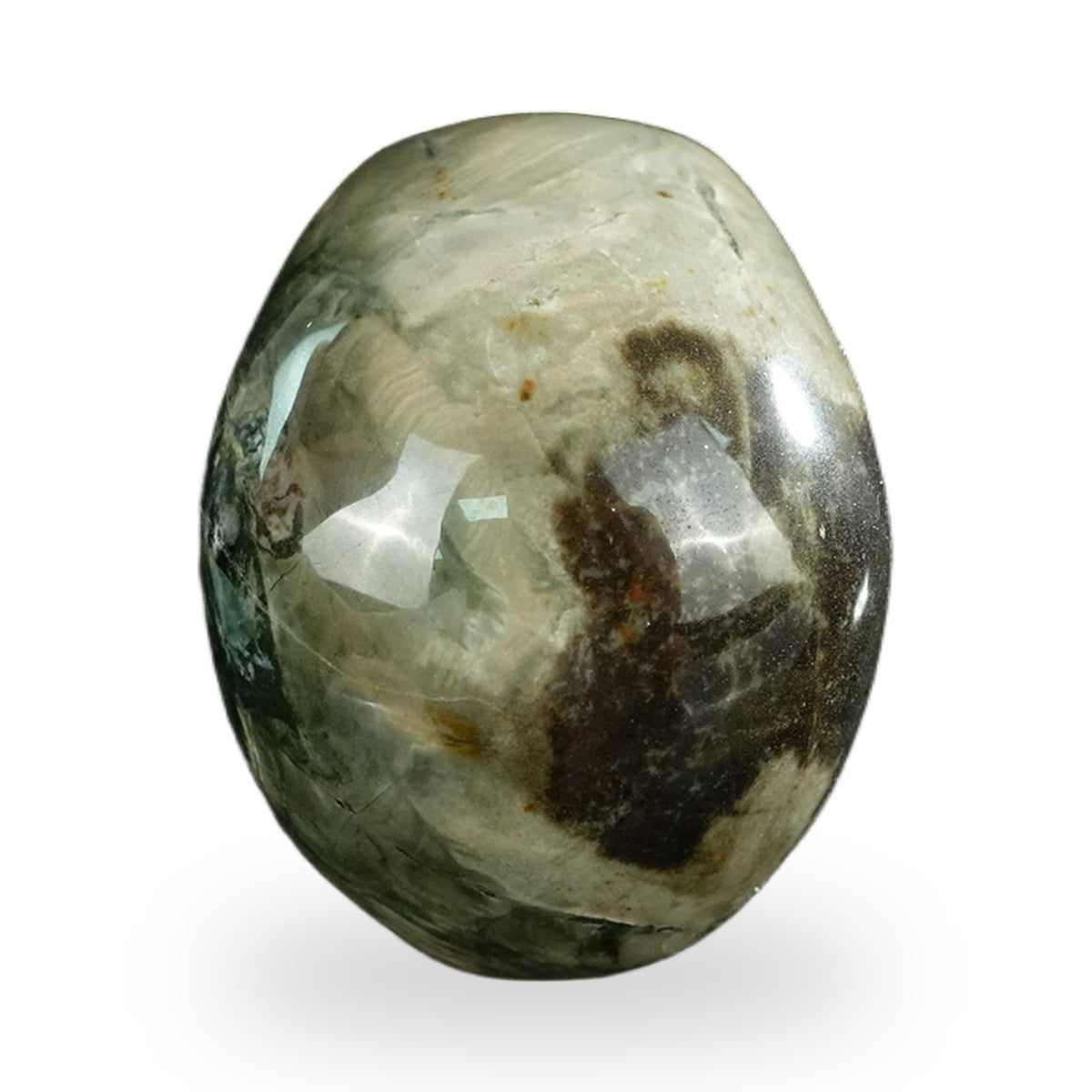 Nine Dragon Jade crystal skull 2.2" SKH20HA14 photo 5