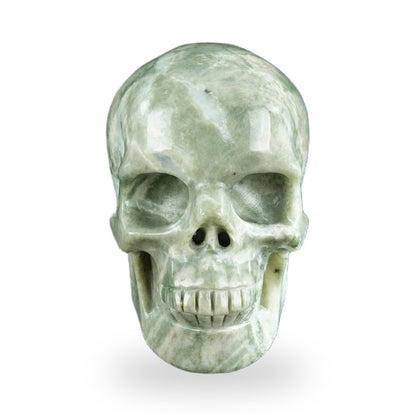 Nine Dragon Jade crystal skull 3" SKH30HA03 photo 1