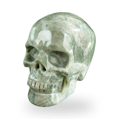 Nine Dragon Jade crystal skull 3" SKH30HA03 photo 2