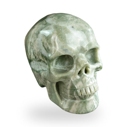 Nine Dragon Jade crystal skull 3" SKH30HA03 photo 3