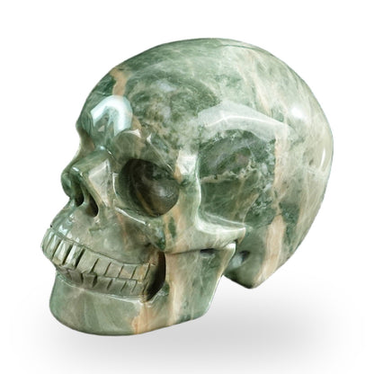 Nine Dragon Jade crystal skull 3" SKH30HA04 photo 7