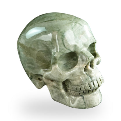 Nine Dragon Jade crystal skull 3" SKH30HA05 photo 3