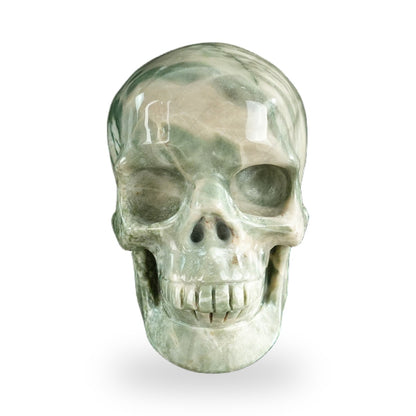 Nine Dragon Jade crystal skull 3" SKH30HA09 photo 1