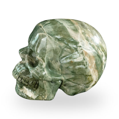 Nine Dragon Jade crystal skull 3" SKH30HA15 photo 7