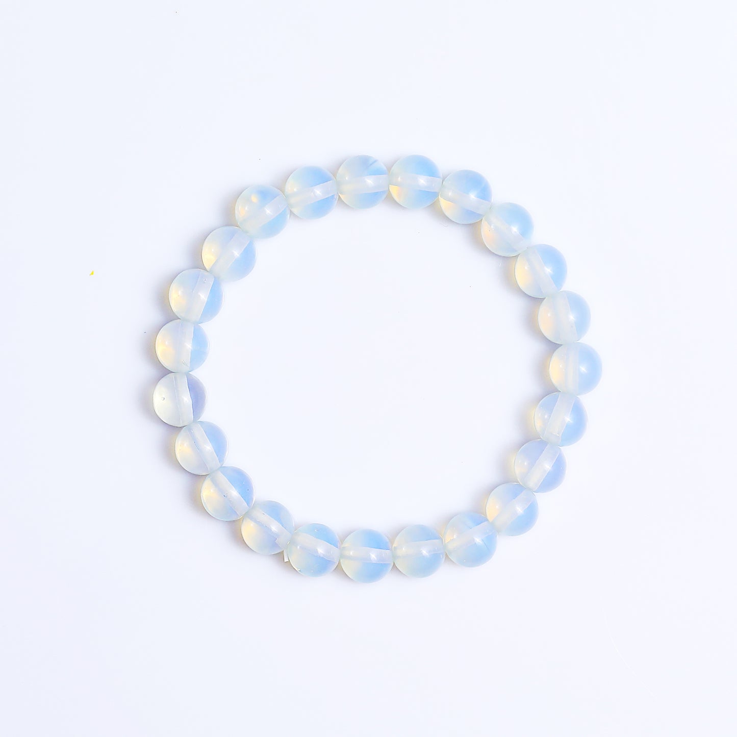 Natural Opalite Beads Bracelet,Healing Energy Bracelet,Handcrafted Gift