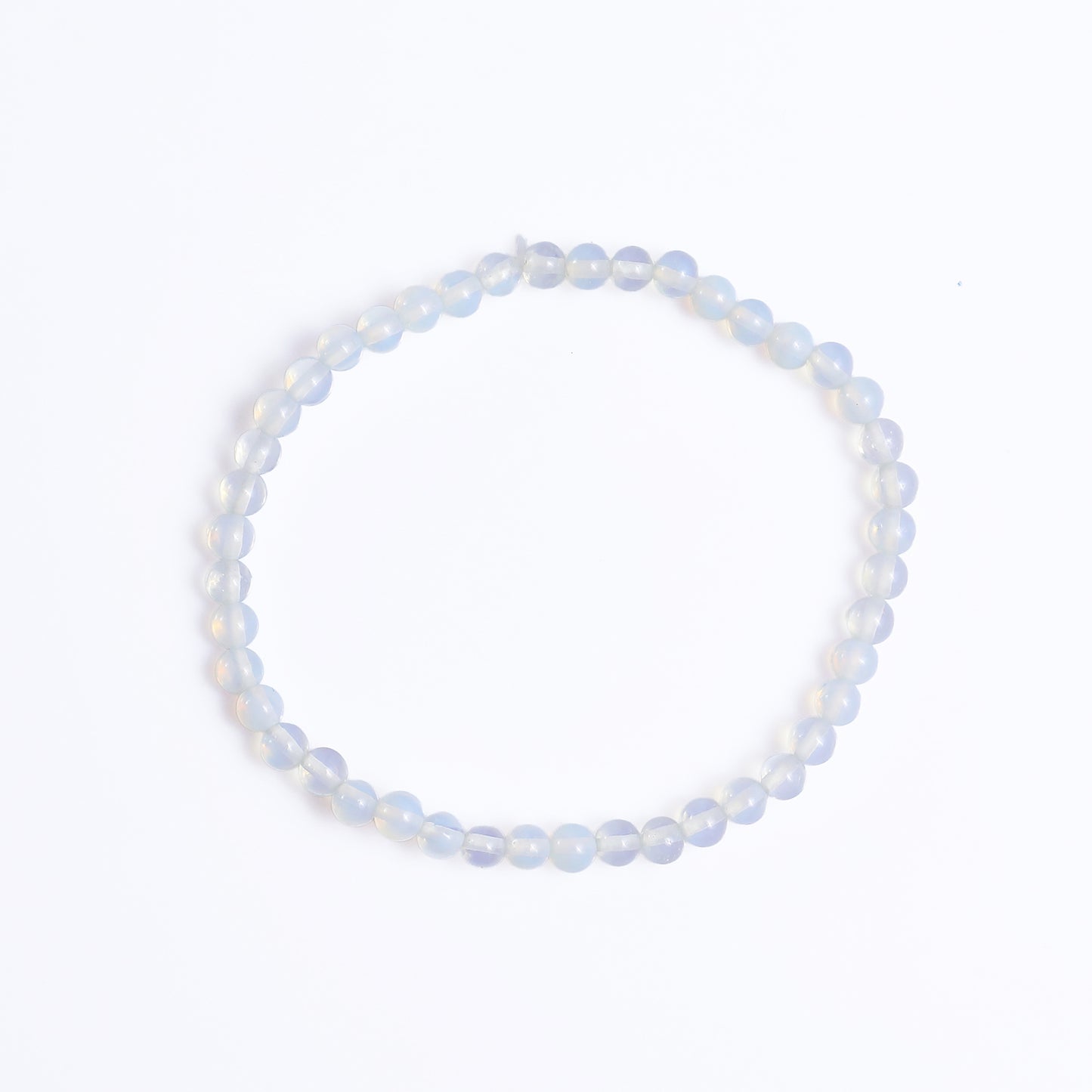 Natural Opalite Beads Bracelet,Healing Energy Bracelet,Handcrafted Gift