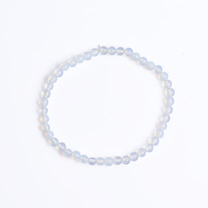 Natural Opalite Beads Bracelet,Healing Energy Bracelet,Handcrafted Gift