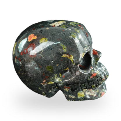 Plum Blossom Jade crystal skull 2.2" SKH20PB02 photo 3
