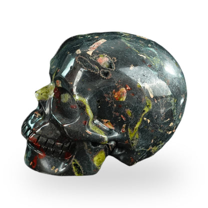 Plum Blossom Jade crystal skull 2.2" SKH20PB03 photo 6