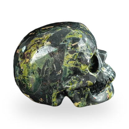 Plum Blossom Jade crystal skull 2.2" SKH20PB04 photo 3