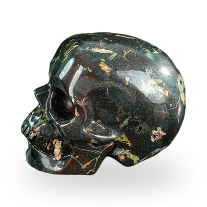 Plum Blossom Jade crystal skull 2.2" SKH20PB04 photo 5