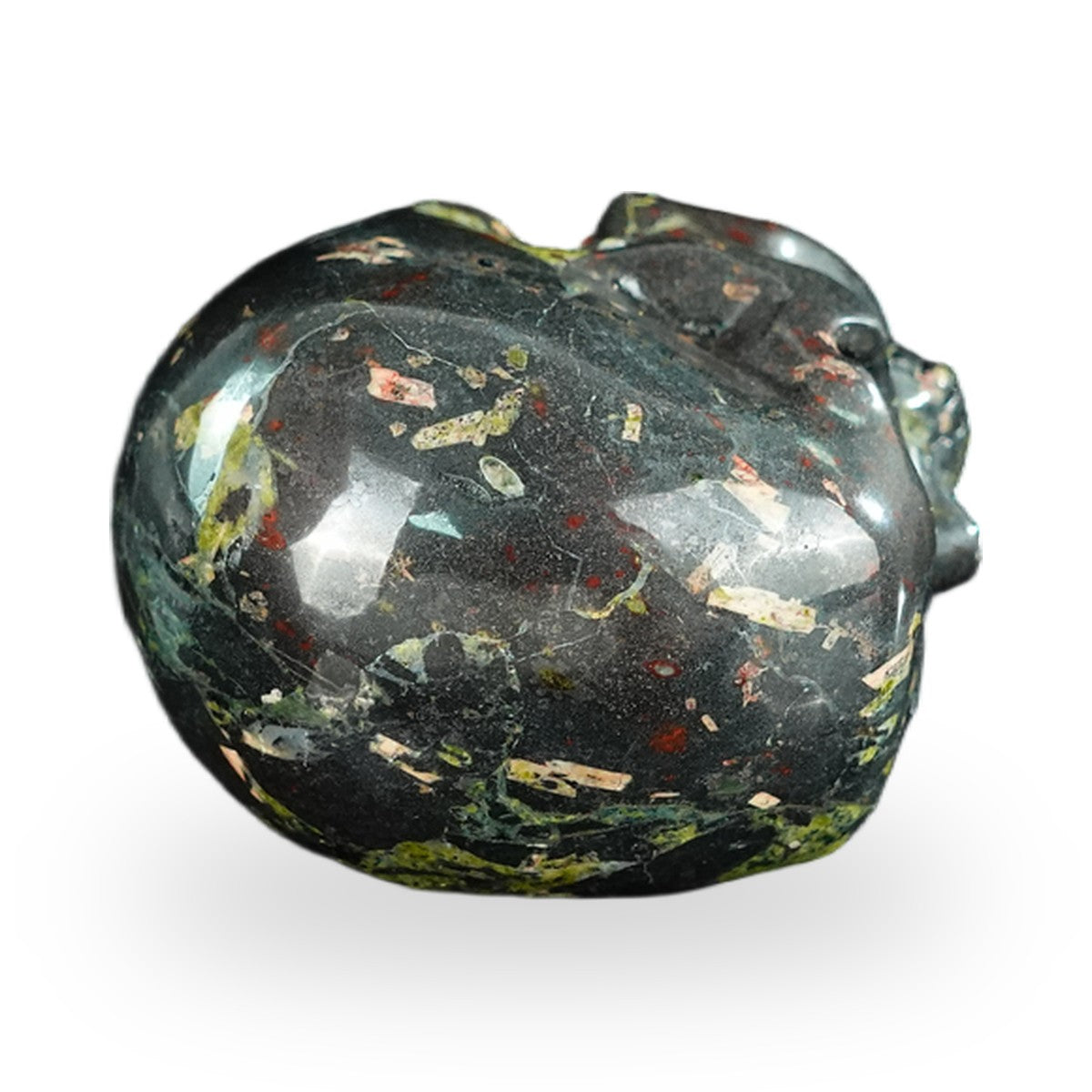 Plum Blossom Jade crystal skull 2.2" SKH20PB04 photo 7
