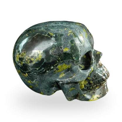 Plum Blossom Jade crystal skull 2.2" SKH20PB05 photo 4