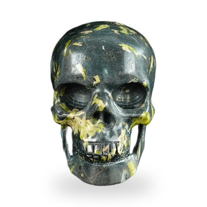 Plum Blossom Jade crystal skull 2.2" SKH20PB06 photo 1