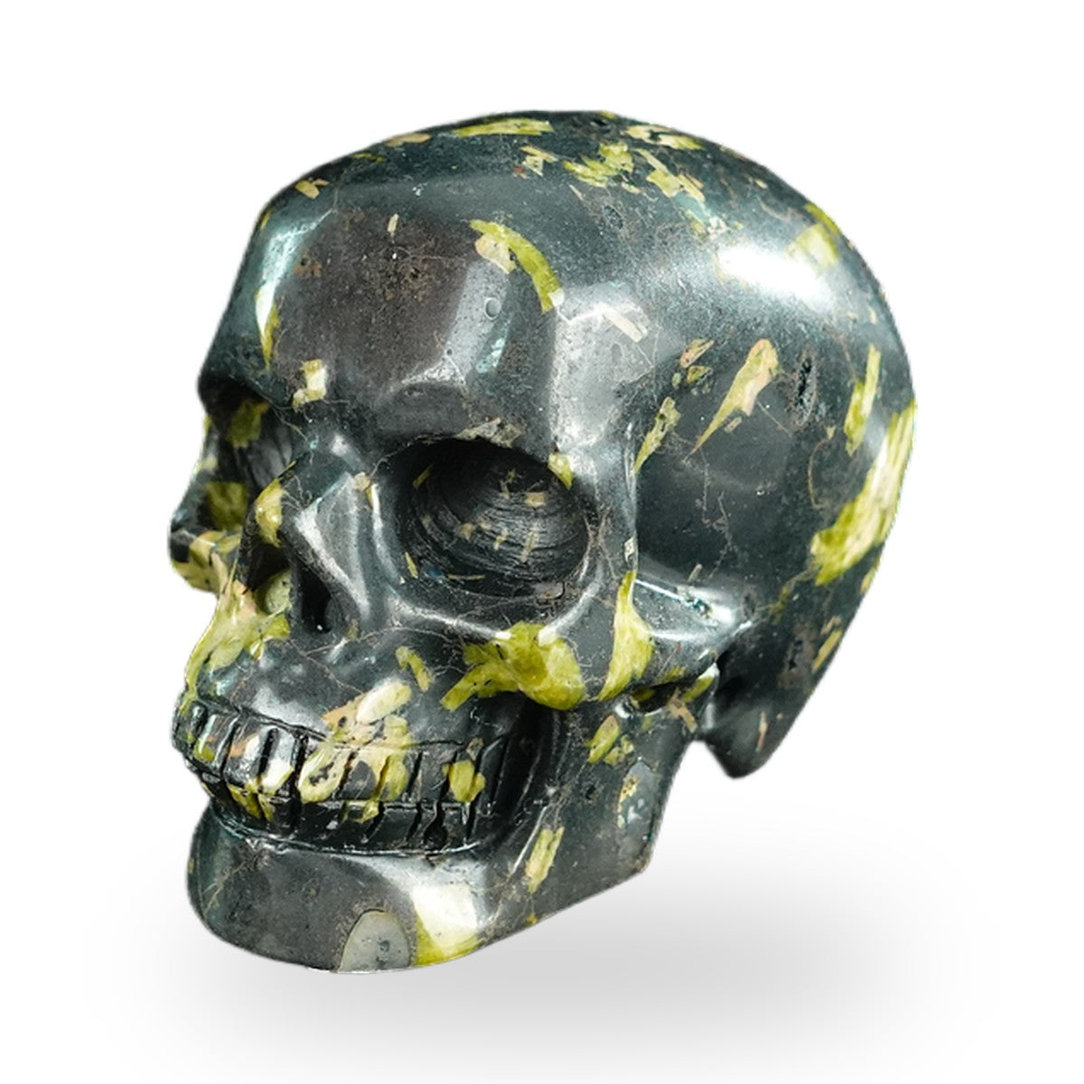 Plum Blossom Jade crystal skull 2.2" SKH20PB06 photo 7