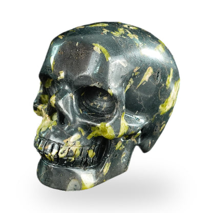 Plum Blossom Jade crystal skull 2.2" SKH20PB06 photo 7