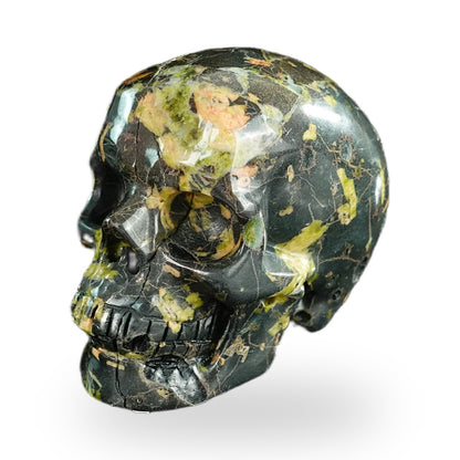 Plum Blossom Jade crystal skull 2.2" SKH20PB07 photo 7