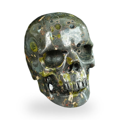 Plum Blossom Jade crystal skull 2.2" SKH20PB08 photo 2