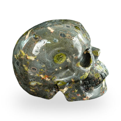 Plum Blossom Jade crystal skull 2.2" SKH20PB08 photo 4
