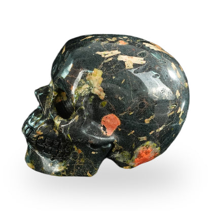 Plum Blossom Jade crystal skull 2.2" SKH20PB09 photo 5