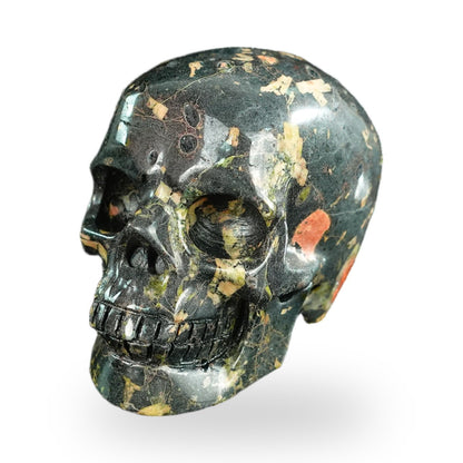 Plum Blossom Jade crystal skull 2.2" SKH20PB09 photo 6