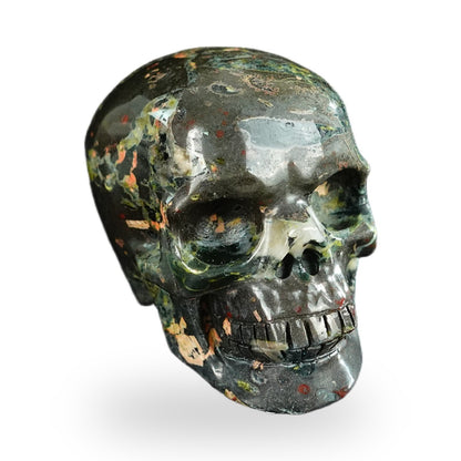 Plum Blossom Jade crystal skull 2.2" SKH20PB11 photo 2