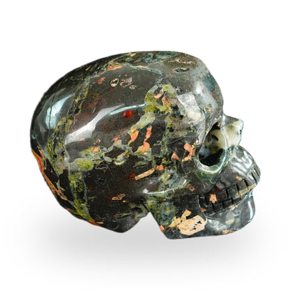 Plum Blossom Jade crystal skull 2.2" SKH20PB11 photo 4