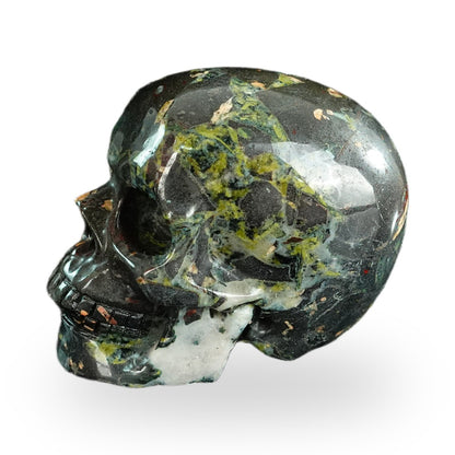 Plum Blossom Jade crystal skull 2.2" SKH20PB12 photo 4