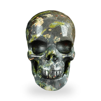 Plum Blossom Jade crystal skull 2.2" SKH20PB14 photo 1