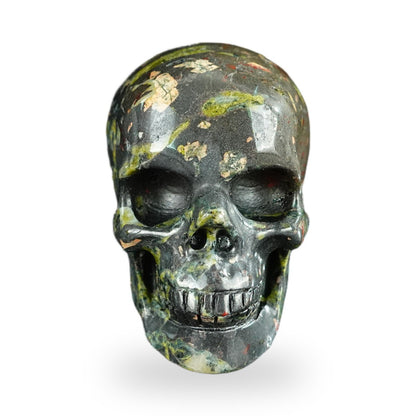Plum Blossom Jade crystal skull 2.2" SKH20PB14 photo 2