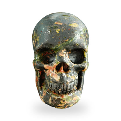 Plum Blossom Jade crystal skull 3" SKH30PB05 photo 1