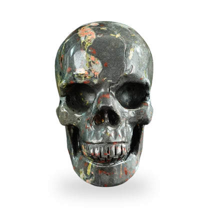 Plum Blossom Jade crystal skull 3" SKH30PB07 photo 1