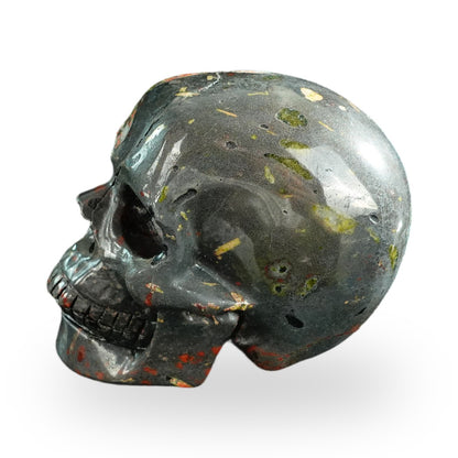 Plum Blossom Jade crystal skull 3" SKH30PB07 photo 6