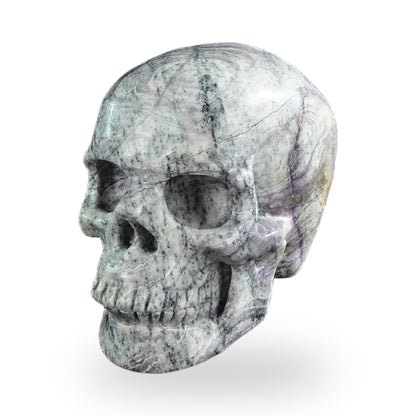 Purple Malachite crystal skull 3" SKH30PM01 view 7