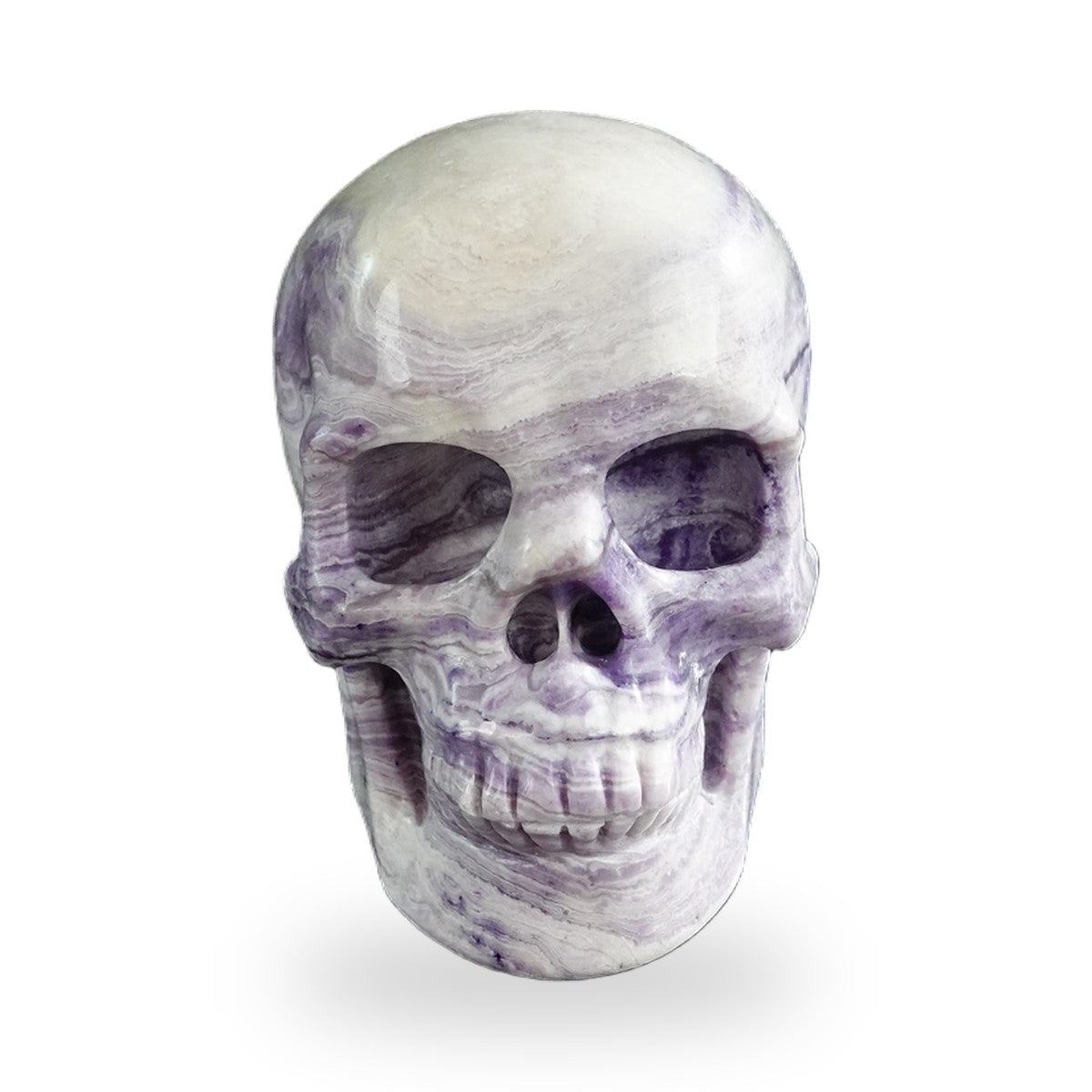 Purple Malachite crystal skull 3" SKH30PM02 photo 1