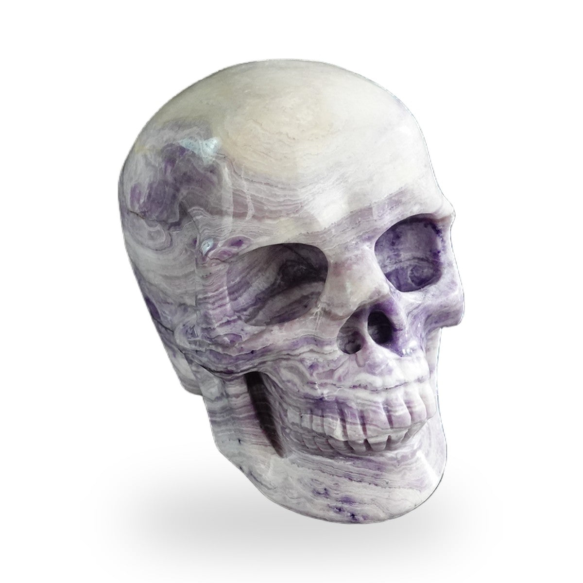 Purple Malachite crystal skull 3" SKH30PM02 photo 2