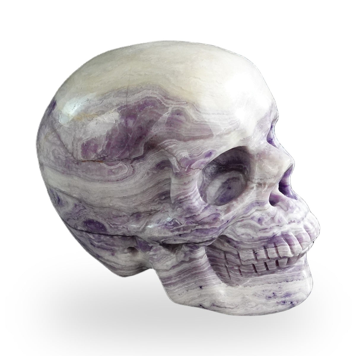 Purple Malachite crystal skull 3" SKH30PM02 photo 4