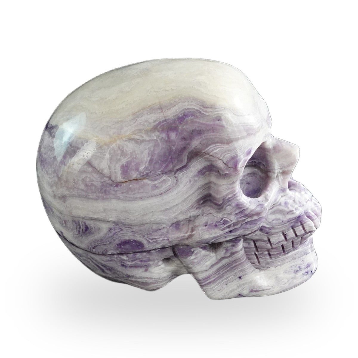 Purple Malachite crystal skull 3" SKH30PM02 photo 5
