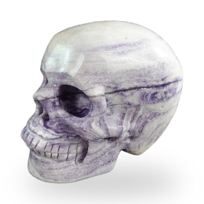 Purple Malachite crystal skull 3" SKH30PM02 photo 7